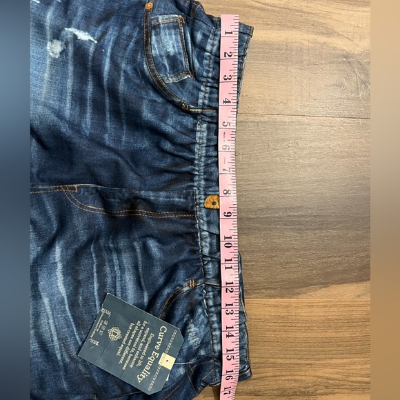 Democracy Skyrise Sublimated Jogger Pants Women’s Sz L Ab Technology Pull On NWT - Picture 11 of 15